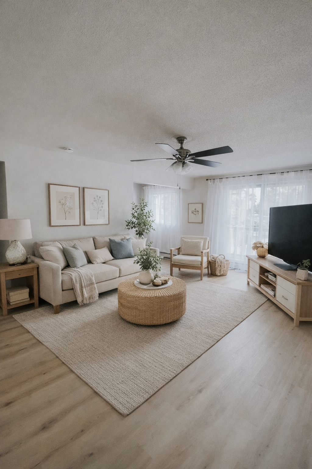 Refreshed living room